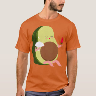 Avocado Gefühl Wassermelone essen T-Shirt