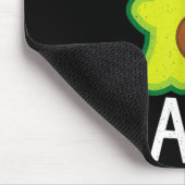 Avocado-Geist Halloween Lustiger Avocado Mousepad (Ecke)