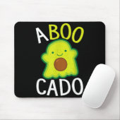 Avocado-Geist Halloween Lustiger Avocado Mousepad (Mit Mouse)