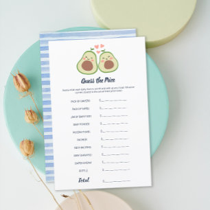 Avocado Gender Neutral Baby Dusche Rate Preis