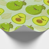 Avocado Geschenkpapier (Ecke)