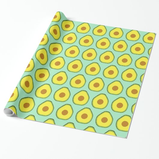 Avocado Geschenkpapier (Ungerollt)