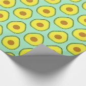 Avocado Geschenkpapier (Ecke)