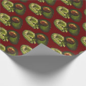 Avocado Geschenkpapier (Ecke)