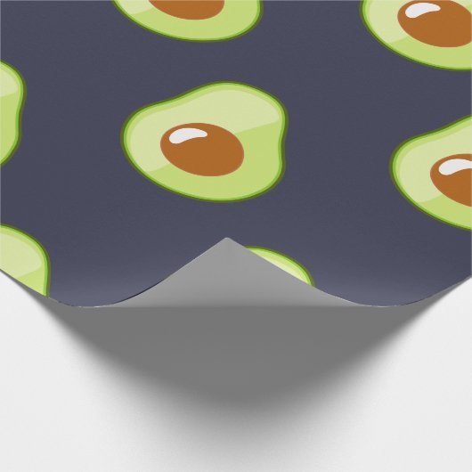 Avocado Geschenkpapier (Ecke)