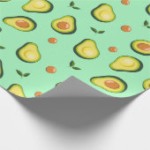 Avocado Geschenkpapier (Ecke)