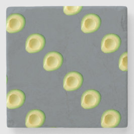 Avocado-Girlande für Alia Steinuntersetzer