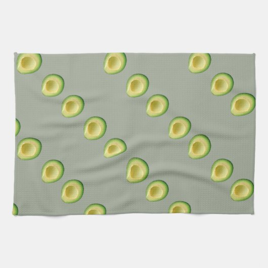 Avocado-Girlanden-Johns fave Küchentuch (Horizontal)