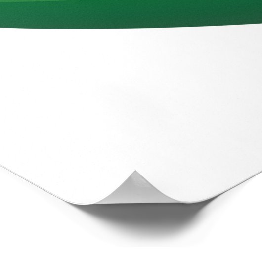 Avocado Globe Poster (Ecke)