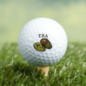 Avocado Golf Balls Golfball (Insitu T-Shirt)