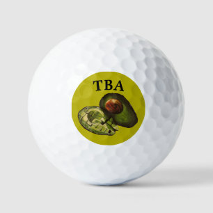 Avocado Golf Balls Golfball