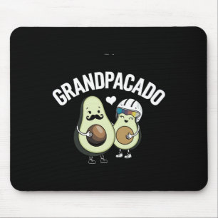 Avocado Grandpa Grandpacado Avocado Lover Vathers Mousepad