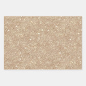 Avocado Green Glitter Pink Cream Gold Birthday Geschenkpapier Set (Vorderseite 3)