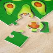 Avocado Green Health Frucht Feinschmecker Puzzle (Seite)