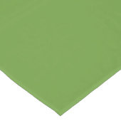 Avocado Green Kurzer Tischläufer (Ecke)