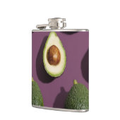 Avocado Green Lila Flachmann (Links)