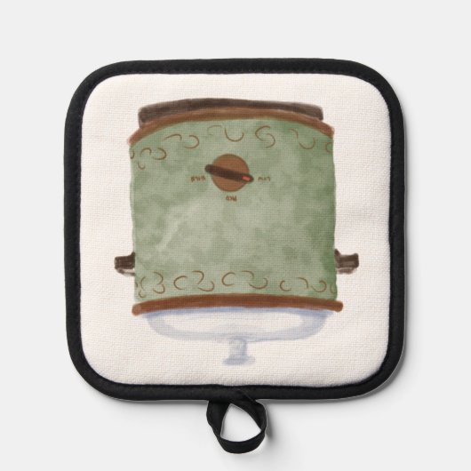 Avocado Green Pot Holder Topflappen (Vorderseite)