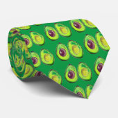 Avocado Green Veganer Feinschmecker Vegeterian gua Krawatte (Gerollt)