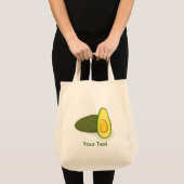 Avocado Grocery Tote Bag Tragetasche (Vorderseite (Produkt))