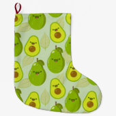 Avocado Großer Weihnachtsstrumpf (Vorderseite)