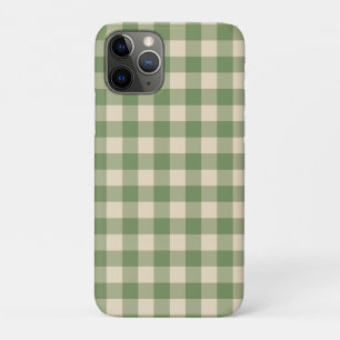 Avocado-Grün Cottagecore Gingham Karo Kariert Case-Mate iPhone Hülle