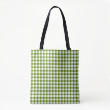 Avocado-Grün Kariert Gingham Retro-Farbe