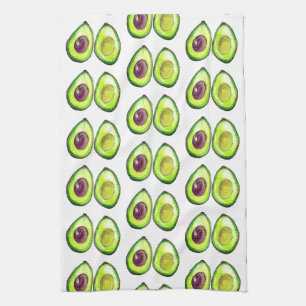 Avocado Grün Vegan Foodie Vegetarier Foodie Geschirrtuch