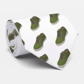 Avocado-Grundkleidung auf einer Krawatte (Gerollt)