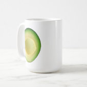Avocado Grüner Guacamole 4Jan Kaffeetasse (Vorderseite Links)