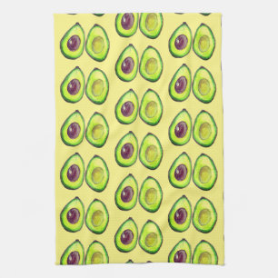 Avocado Grüner Veganer Foodie Vegetarischer Foodie Geschirrtuch