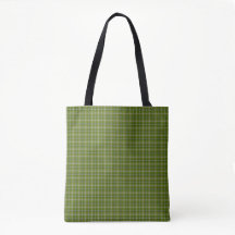 Avocado-Grünes Karo-Fensterpaneel-Muster Retro