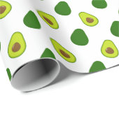 Avocado grünes Packpapier. Geschenkpapier (Rolleneckpunkt)