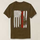 Avocado Guacamole T Gift GuacVater USA Flagge T-Shirt (Design vorne)