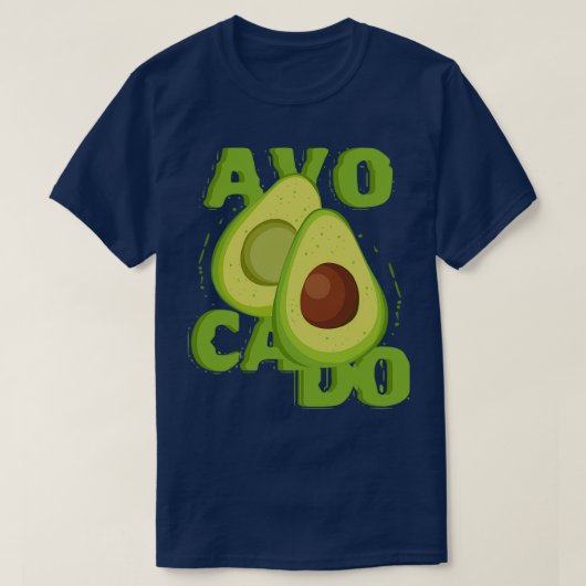 Avocado Guacamole T Shirt (Design vorne)