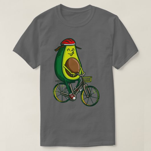 Avocado Guacamole Vegan Girls Keto Diät T-Shirt (Design vorne)