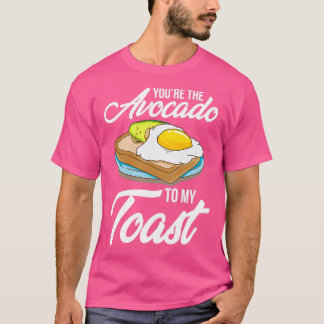 Avocado Guacamole Vegan Vegetarisches Obst gesund T-Shirt