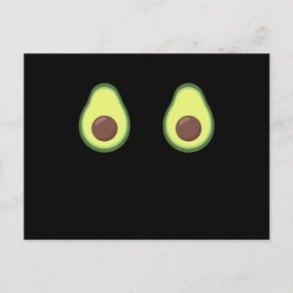 Avocado Halloween Costume Funny Avocados Postkarte