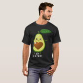 Avocado Healthy Fruit Guacamole Vegetarian Vegan 1 T-Shirt (Vorne ganz)