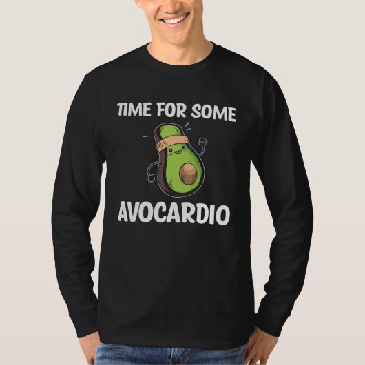 Avocado  Healthy Fruit Guacamole Vegetarian Vegan T-Shirt (Vorderseite)