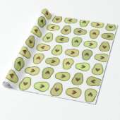 Avocado Heart Fruit Fiesta Baby Dusche Party Geschenkpapier (Ungerollt)