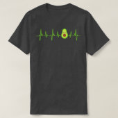 Avocado Heartbeat - avocado for men and women T-Sh T-Shirt (Design vorne)