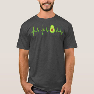 Avocado Heartbeat - avocado for men and women T-Sh T-Shirt