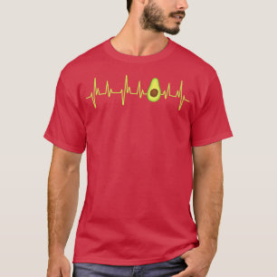 Avocado Heartbeatavocado für Männer und Frauen T-Shirt