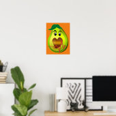 Avocado Herzenslust Poster (Heimbüro)