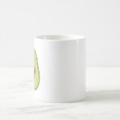 Avocado Herzgesundes Obst Custom Kaffeetasse (Mittel)