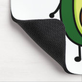 Avocado Hintern Mousepad (Ecke)