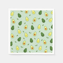 Avocado Holy Guacamole Green Baby Dusche Geburtsta Serviette