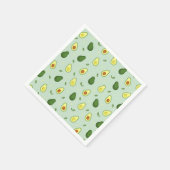 Avocado Holy Guacamole Green Baby Dusche Geburtsta Serviette (Ecke)