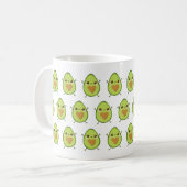 Avocado Hug Kaffeetasse (Vorderseite Links)