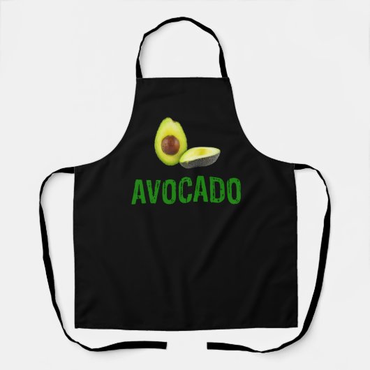 Avocado, I Liebe Avocado Schürze (Vorderseite)